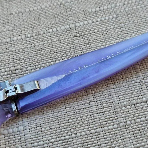 RL Ralph Lauren Women Glasses Frame Lilac/Black Eyeglasses RL6018 Made in Italy - Picture 11 of 12